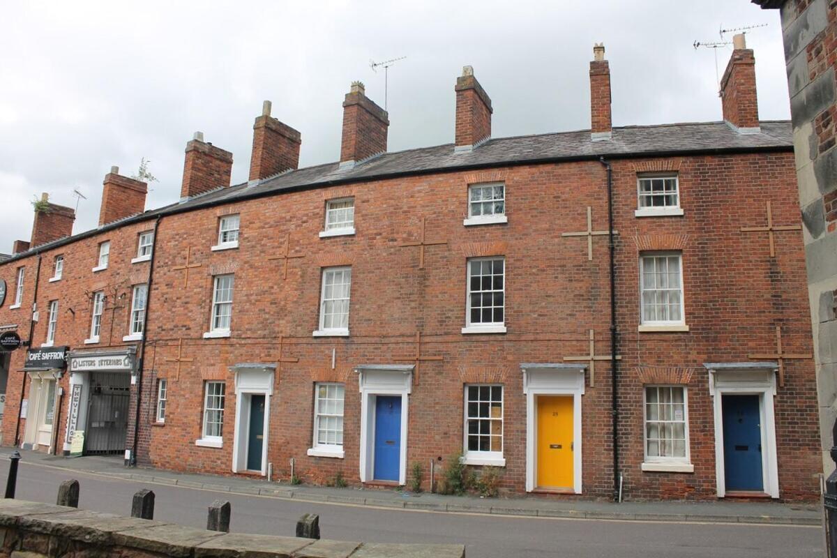 Villa Shrewsbury Georgian Town House - Hills Lane Exterior foto