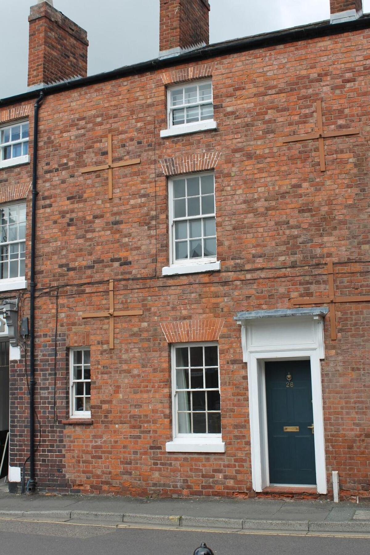 Villa Shrewsbury Georgian Town House - Hills Lane Exterior foto